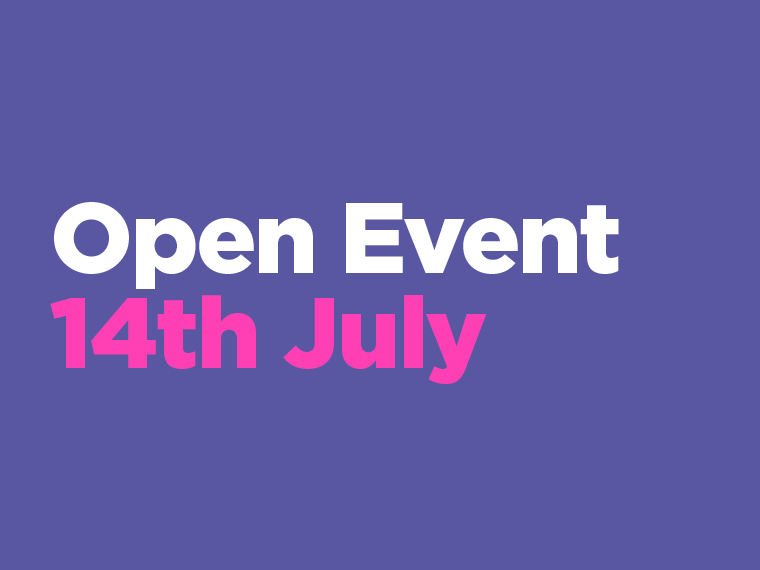 Open Event 14th July