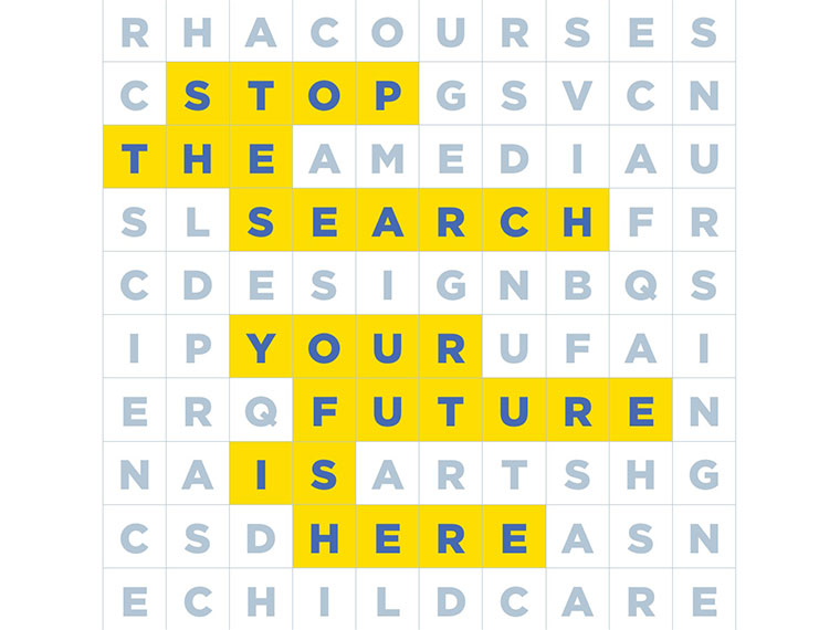 Stop the search crossword.