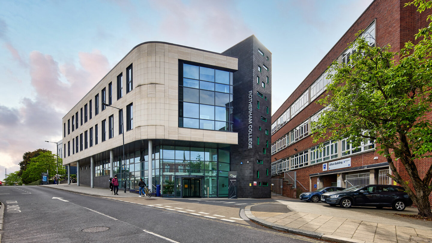 The Wentworth Building at Rotherham College