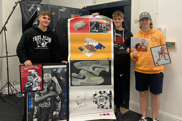Triple Threat: Three Graphics Students Start Their Own Businesses