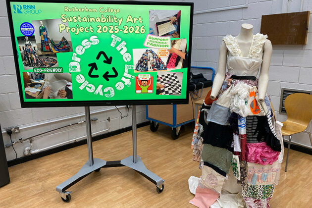Sustainability project by Level 3 Fashion students